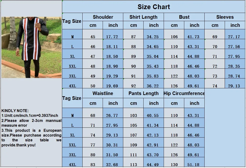 African Men's Set Solid Color Patchwork Casual Men's Robe Kaftan Muslim Fashion Muslim Sets Qamis Homme Islam Arabic  Jubba Men