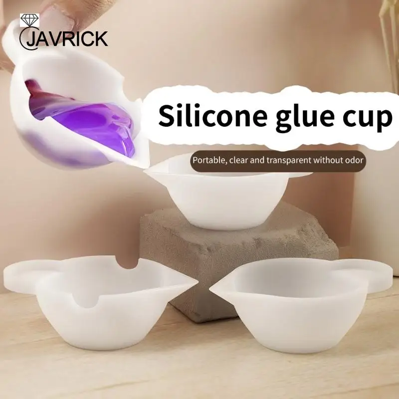 Cup Dispenser Silicone Mold Measuring Cup Color Modulation Tools for DIY Epoxy