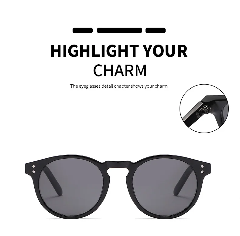 Leonlion Runde Sonnenbrille Frauen Hohe Qualität Kleine Gläser Marke Design Sonnenbrille Großhandel Vintage Gafas De Sol_voghion.com