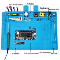 Repair Pad Silicone Waterproof Motherboard Electronic Equipment Repair Board Multi-Component Placement Heat Tin removal work pad - Image 5