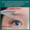 Eyebrow Comb Trimmer Eyebrow Scissors w/Comb, Eyebrow trimmer for men/women,Eyebrow razors Trimmer Scraper Trimming knife 5