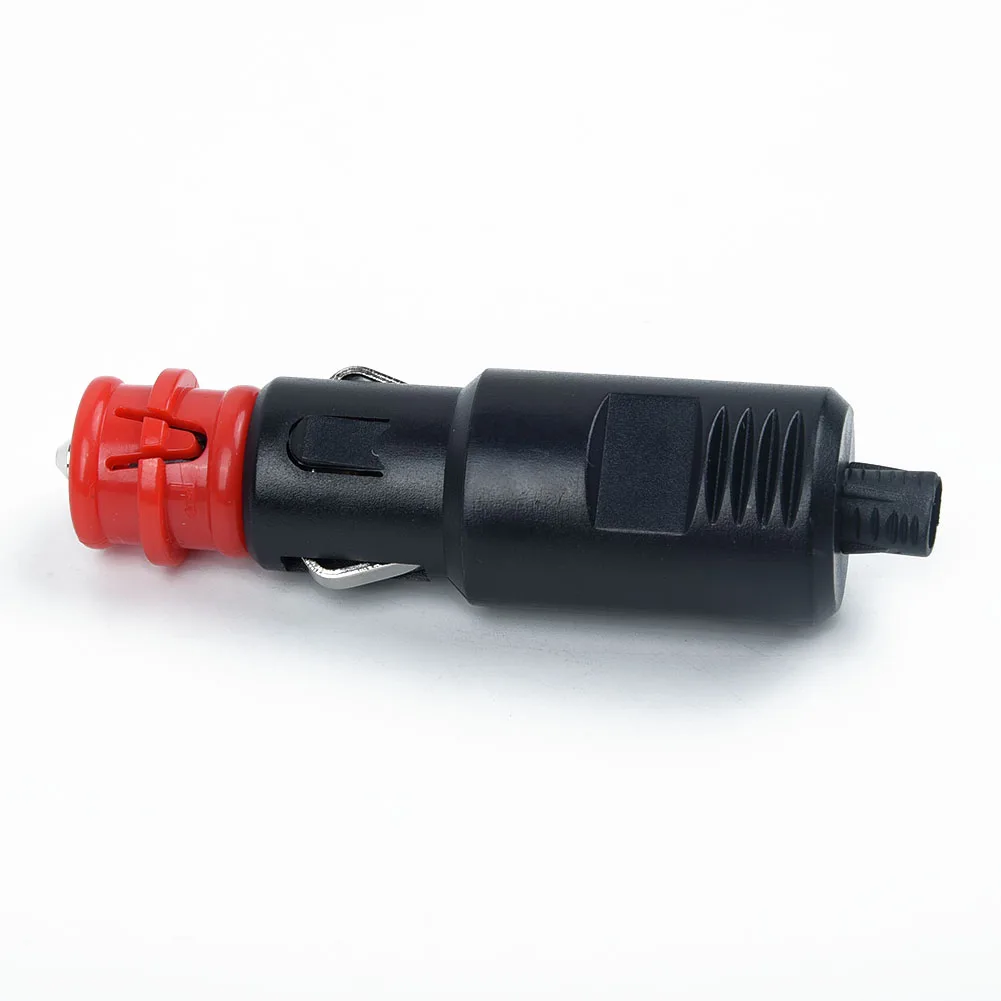 

1PC Universal 12V-24V Car Cigarette Lighter Plug Socket Power Plug Connection Cigaret Socket Adaptor Male Plug 8A