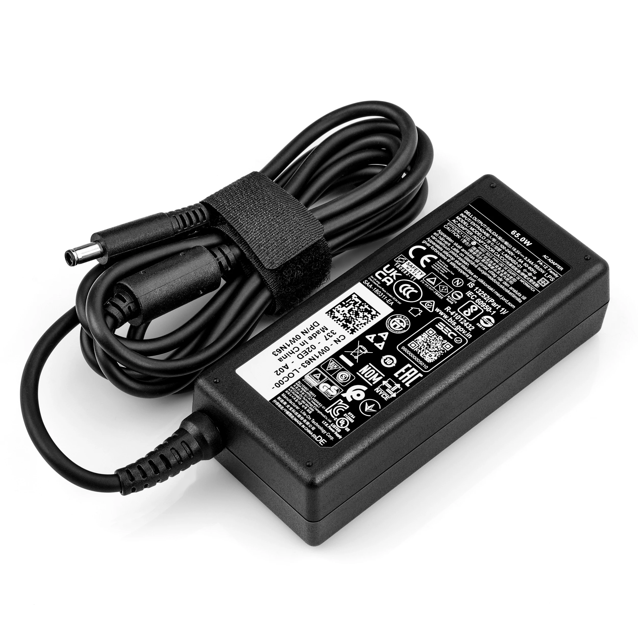 Caricabatterie Adattatore 65W 19.5V 3.34A (La65Ns2-01/0 G6J41/Mgjn9) Per Dell Latitude 3410 3510 3400 3500 Vostro 5510 4.5X3.0 Alimentatore