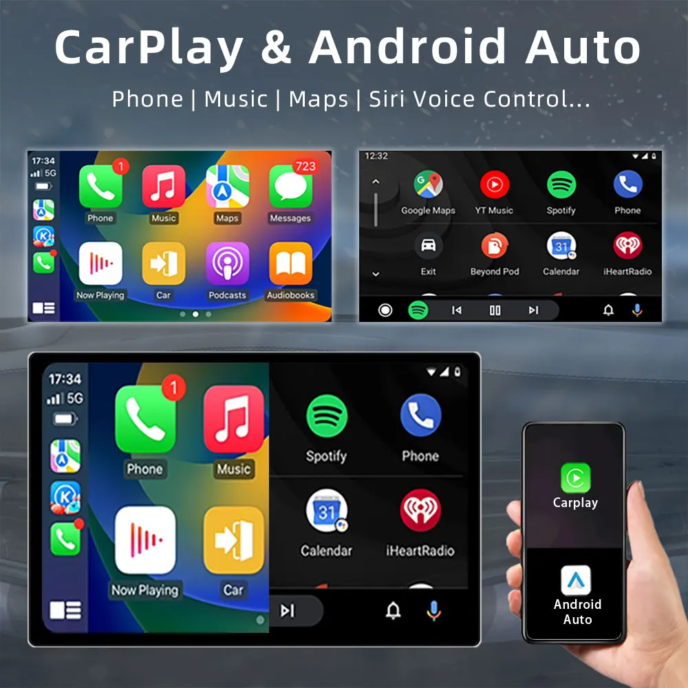 11.5"Android 13 Car Radio 2000*1200P QLED Universal Multimedia Stereo 2 Din GPS Head Unit Video Player For KIA Honda Nissan Ford