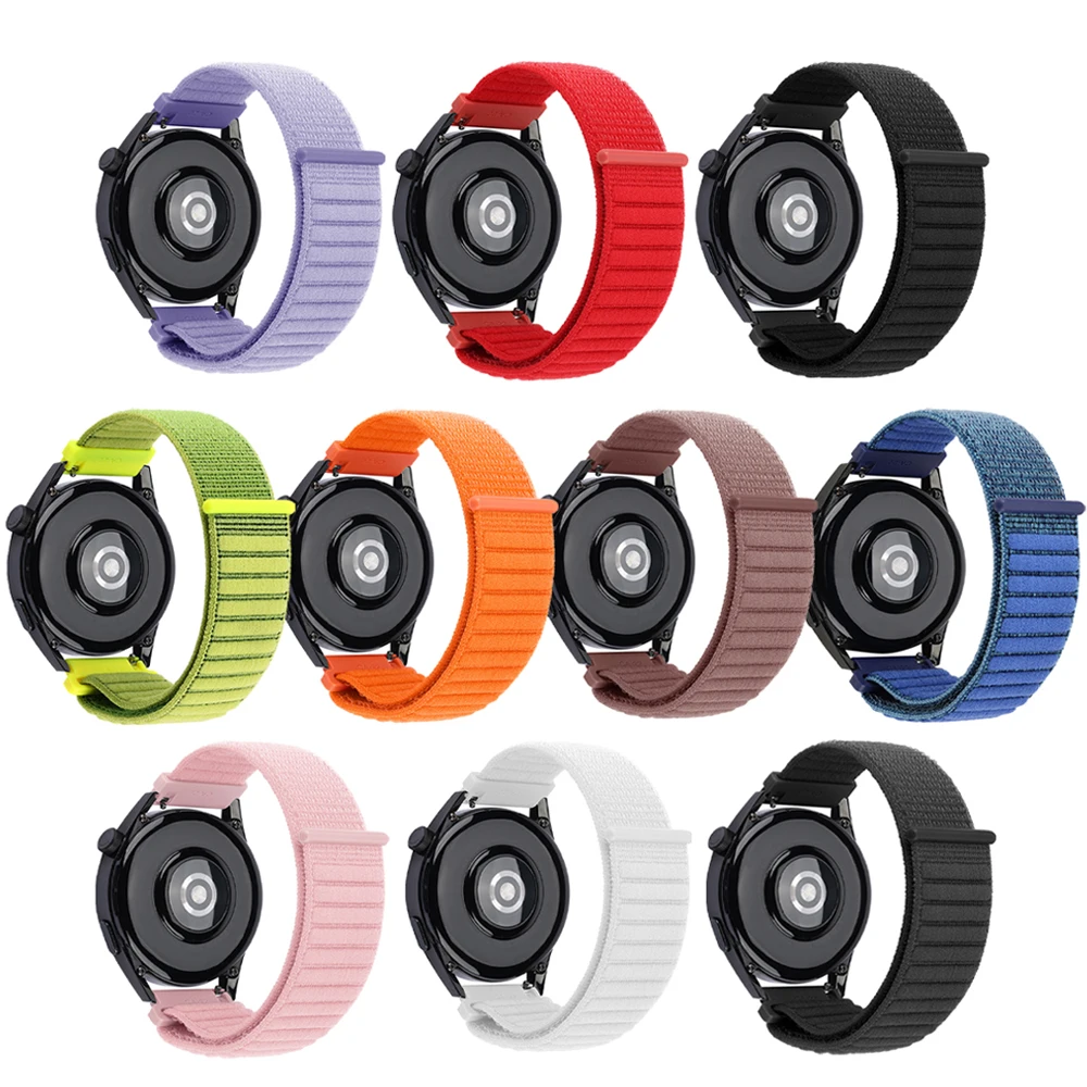 Nylon Sports Strap, Soft Wristband, 22/20mm