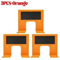 Magnetic Hinge Installation Aid - DIY Cabinet Door Panel Positioning Tool (5PCS - Orange)