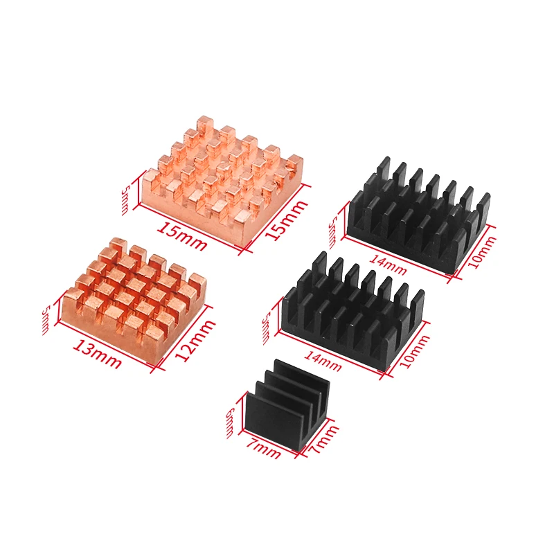 Orange Pi 3 4 LTS Heat Sink Copper Aluminum Alloy Radiator Passive Cooling Heats