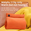 Hand Warmer Rechargeable Hot Water Bag 3 Gear Temperature Fast Heating Soft Flannel Winter Heated Bag Warming 6
