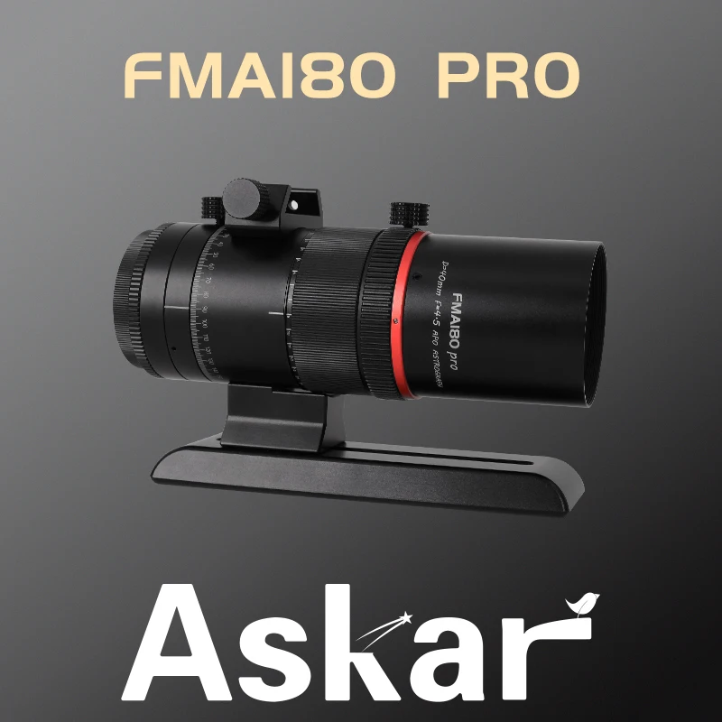 

Askar FMA180 Pro 40Mm F/4.5 Sextuplet Apo Lens / Guidescope Astrograph