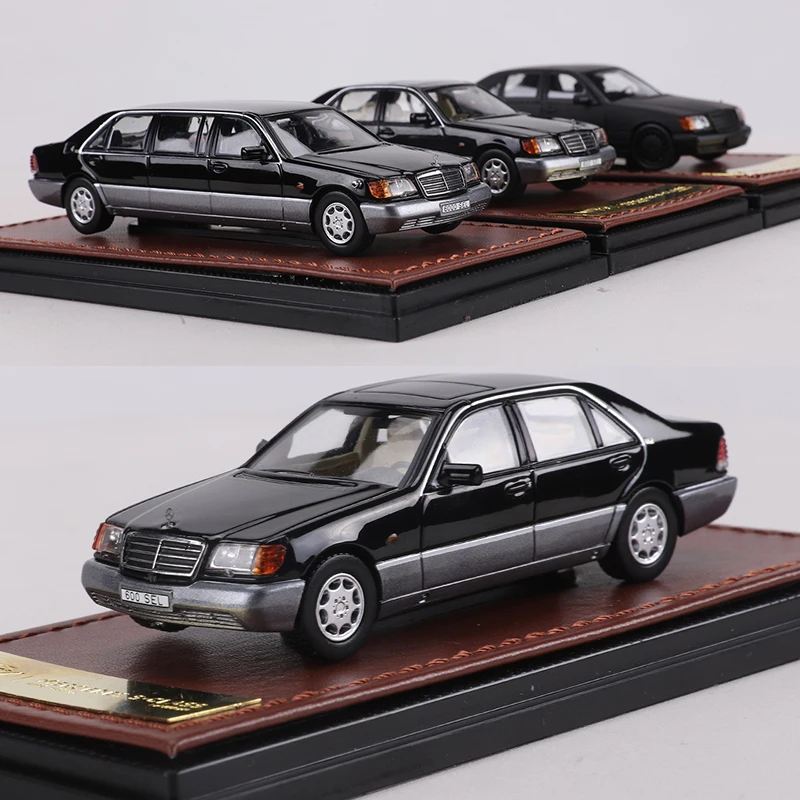 WTX 1:64 W140 S-CLASS 표준 액슬/롱 휠베이스 합금 모델 자동차