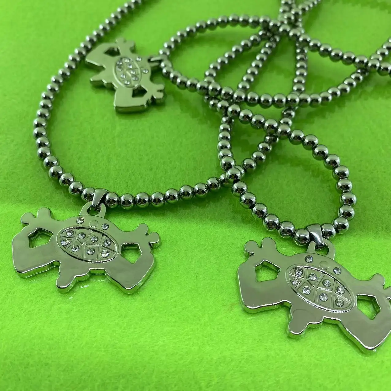 Europe and America Hip Hop Style Necklace Fashion Trend Men's Pendant Necklace Stainless Steel Niche Jewelry Accessories Gift 2