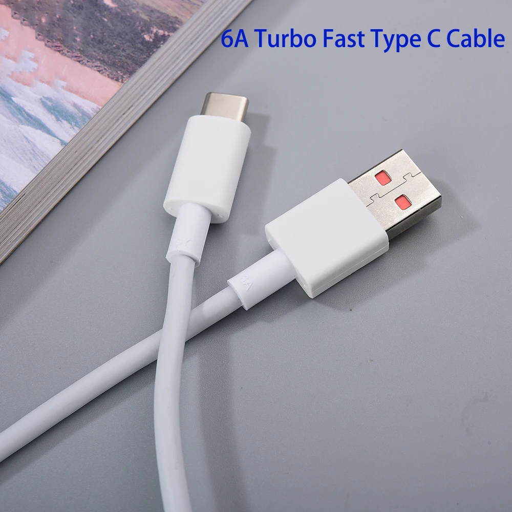 For Xiaomi Redmi Note 10 Pro Turbo Fast Charging Cable 1/1.5/2M 6A USB Type  C WIre Cord For Mi 11 Ultra 10T 10 Redmi K30 K40 Pro