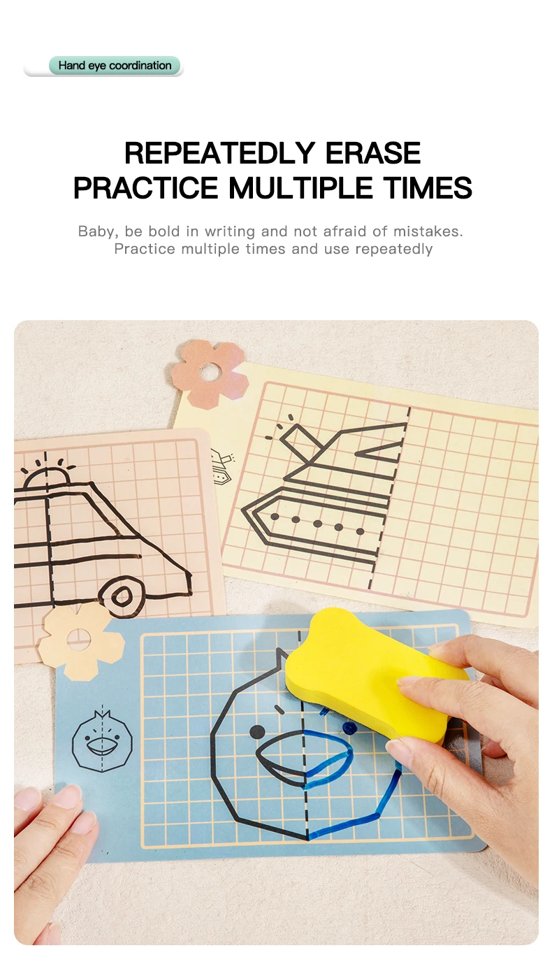 Magical Tracing Workbook Montessori Pen Control Training Book_voghion.com