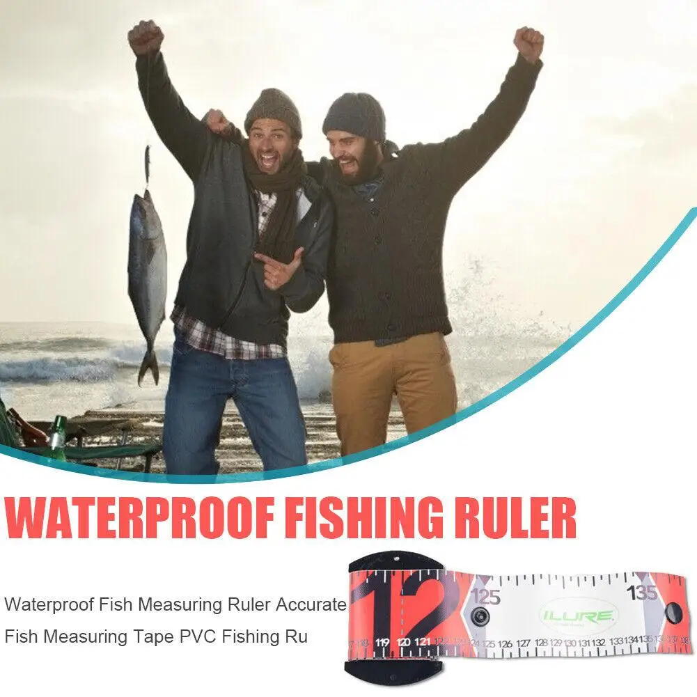 

1 Pcs PVC Waterproof Fish Measuring Ruler Measuring Fishing Yuchi Fish Accurate Road Gauge Ruler Ya Tool Measuring Tape Fis U3L1