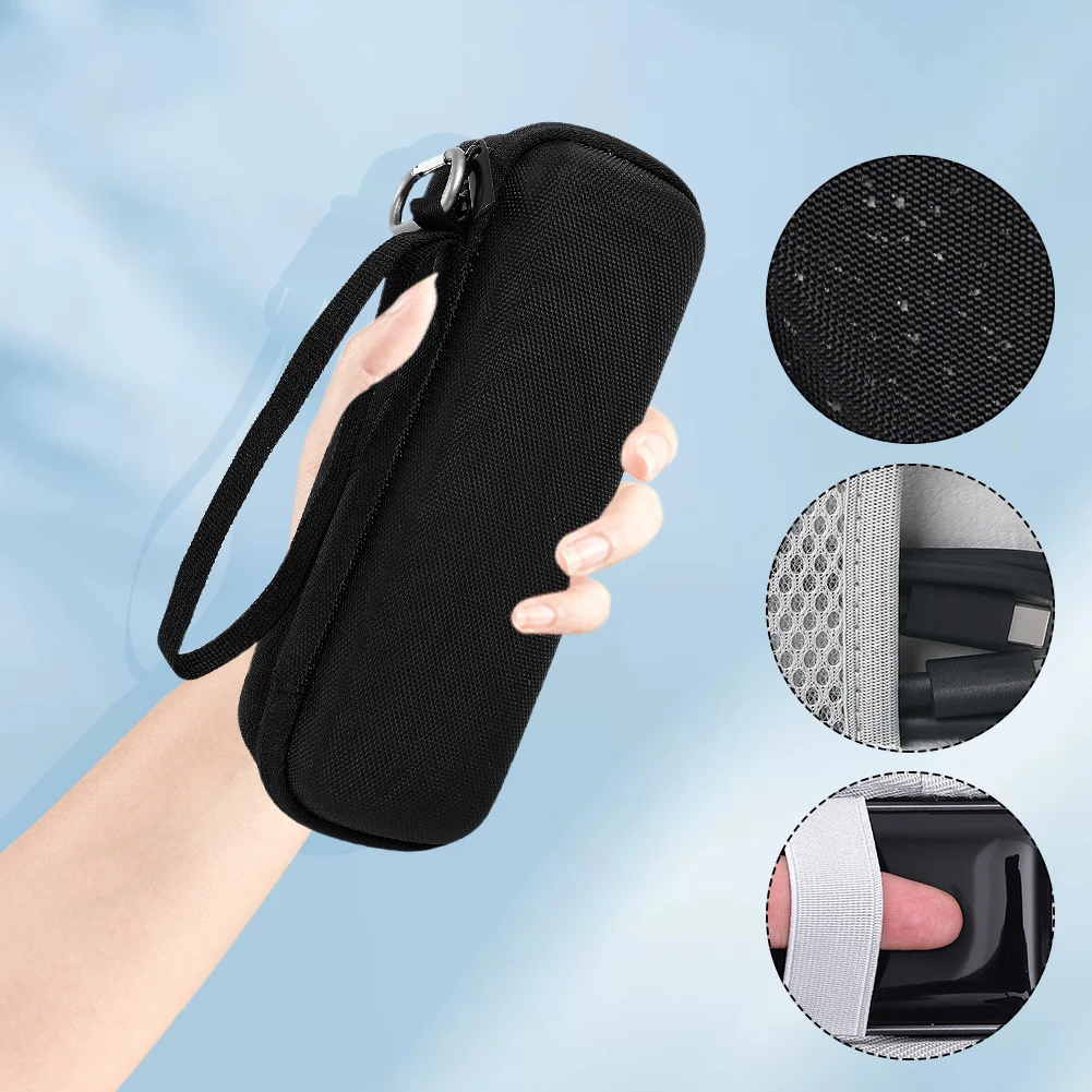 안커 프라임 파워뱅크 20000mAh 200W용 하드 트래블 케이스 EVA 휴대용 케이스 충격 방지 손잡이 및 카라비너 포함 하드쉘 케이스