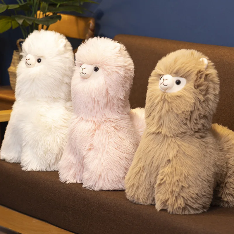 

Kawaii Alpaca Stuffed Plush Doll Soft Cute Cartoon Animal Pillow Cushion Kids Room Home Decoration 2024 Hot Sale G70