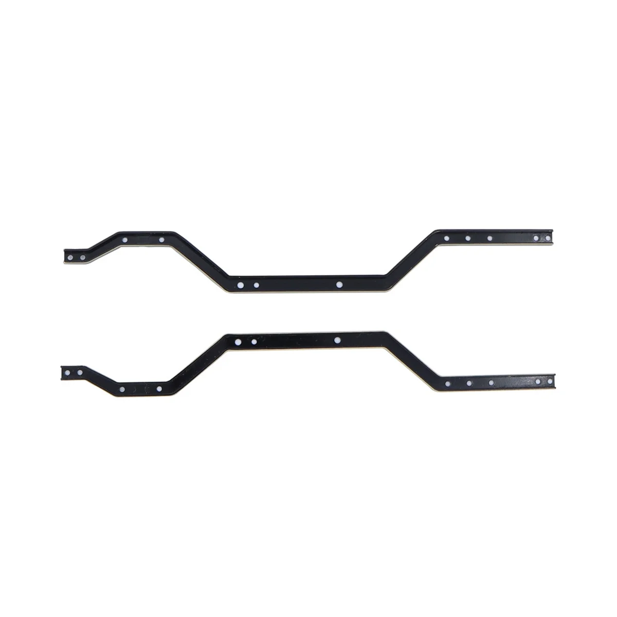

2Pcs 37G Brass Chassis Beam Girder Side Frame Chassis for TRX4M 1/18 RC Crawler Car Upgrade Parts Accessories