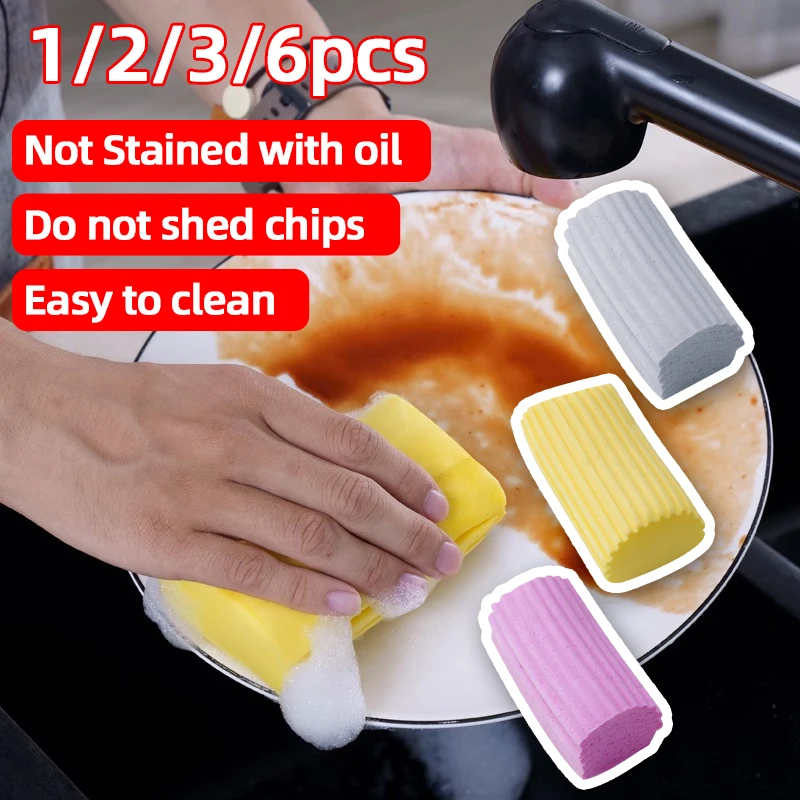 Damp Clean Duster Sponge Cleaning Sponge Brushes Duster for