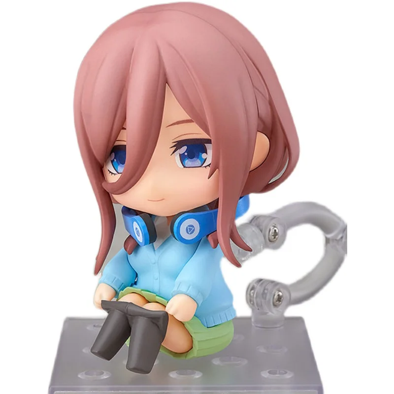 

10Cm Gsc The Quintessential Quintuplets Q Version Nakano Miku Anime Action Figure Movable Joint Model Garage Kit Toys Gift