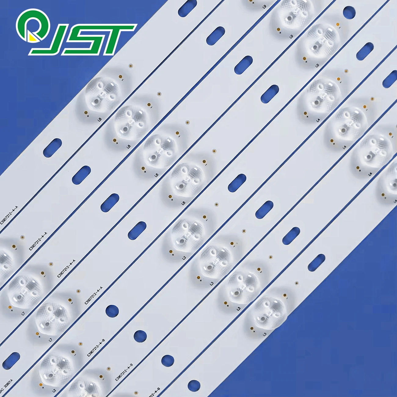 New 8pcs/Kit LED TV POLA ROID PTV4030ILED 39JP39D7 JS-LB-D-JP39D7-051CBAC 30801A E39D7212-4-A E39D7212-4-B V390HJ1-P02 Rev.C1