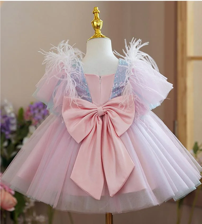2nd birthday princess dress Bentley and Lace main image 1