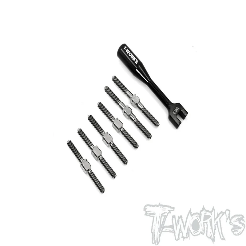 

Original T works TB-205 64 Titanium Turnbuckle Set ( For SWORKZ S12-2 ) Rc part