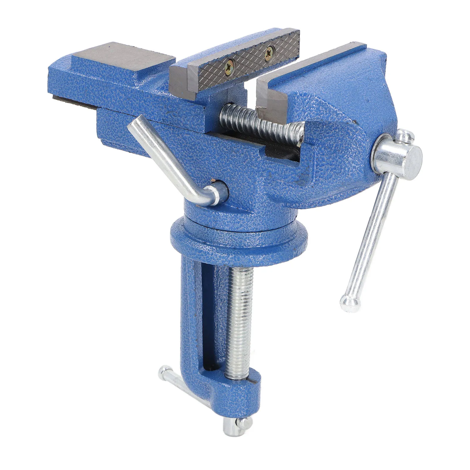 

Firm Clamping Bench Vise Heavy Duty 80mm Jaw High Hardness 360 Degree Rotation Universal Table Vise Clamp