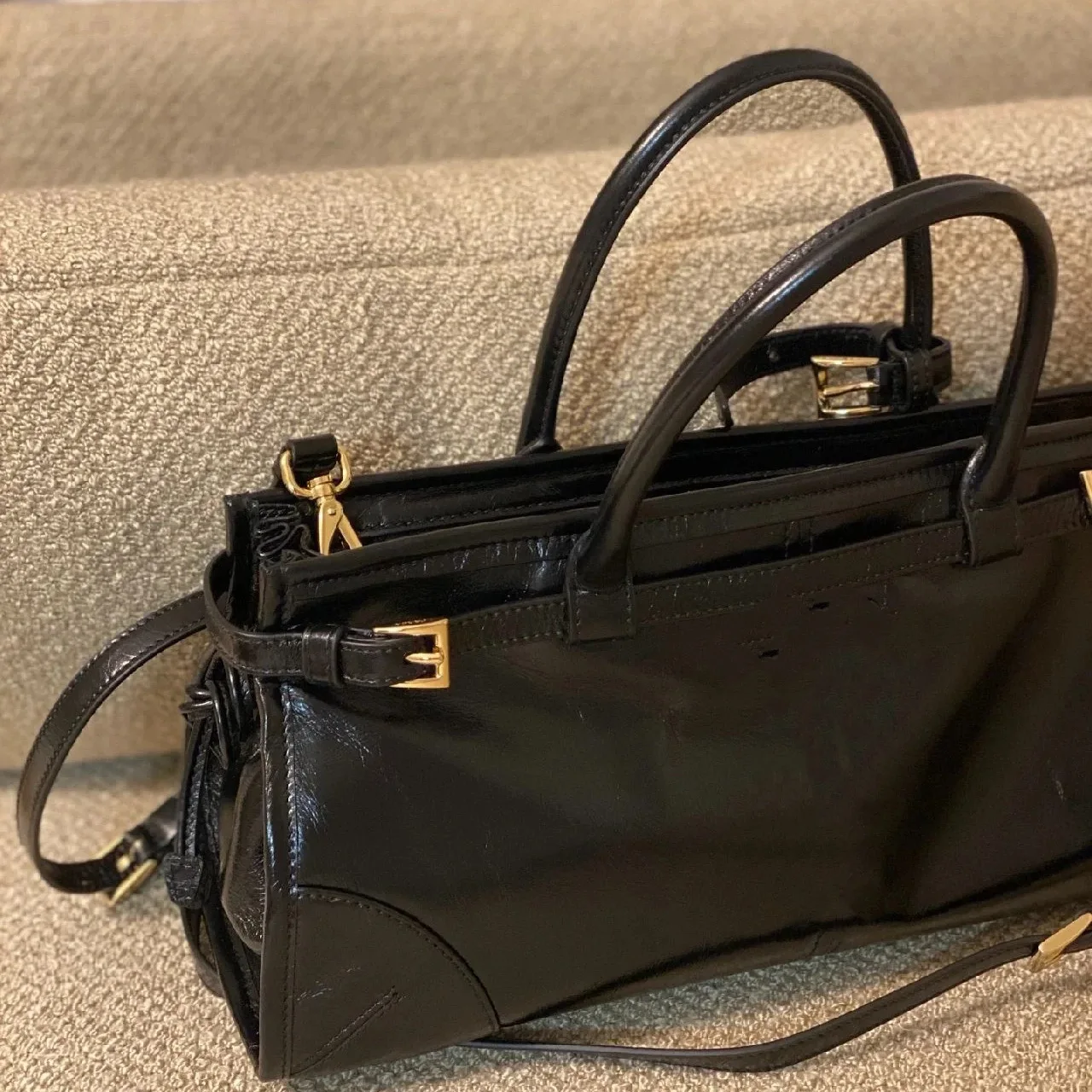 

2023 Новая высококачественная Сумка-тоут из масляной и вощеной воловьей кожи для поездок, модная женская сумка на одно плечо через плечо