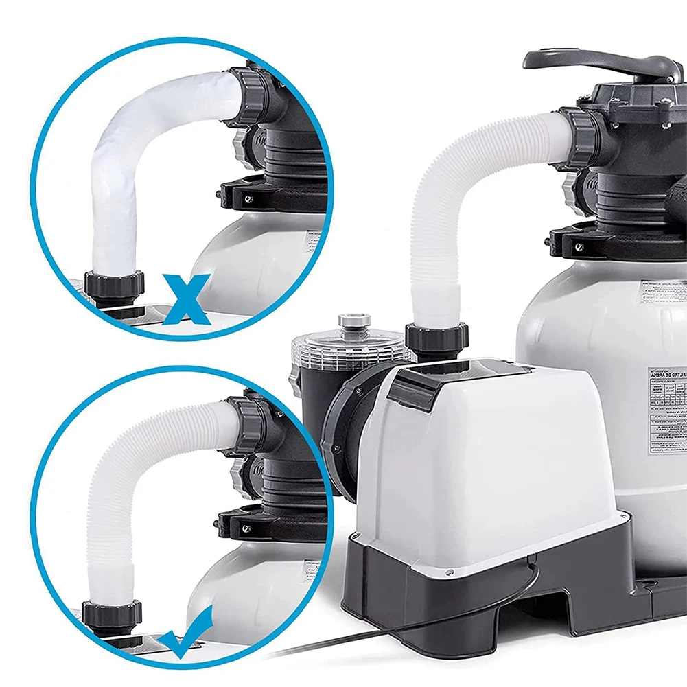 1-10PCS Pool Sand Filter Pumps Hose 16Inch Pools Pump Replacement Hoses Interconnecting Hose For Intex Swimming Pool Accessories