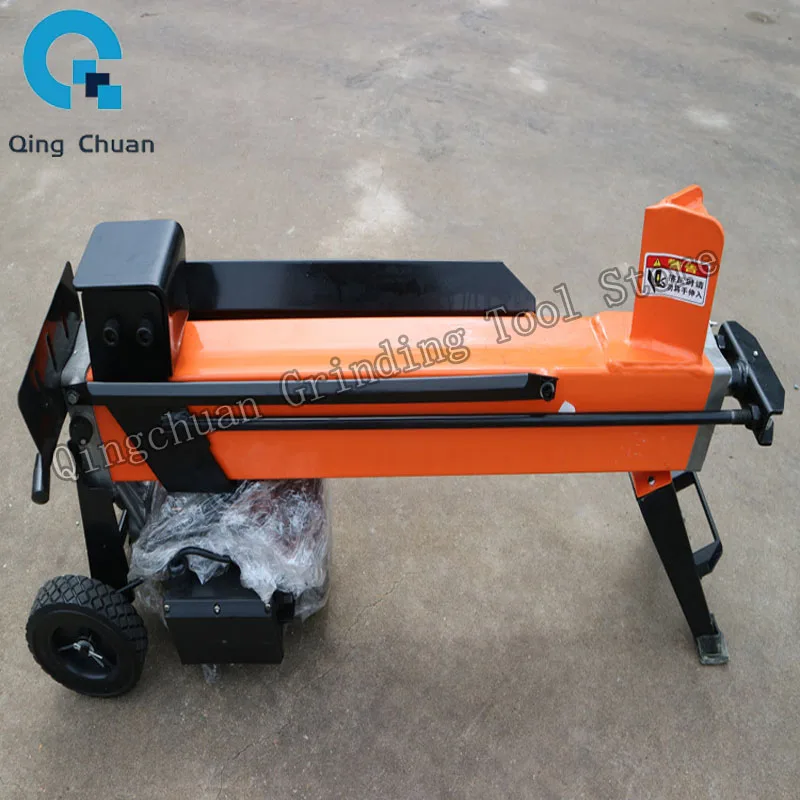 Wood Chopping Machine Household Electric Hydraulic 2KW Automatic Rural Wood-chopping Machine