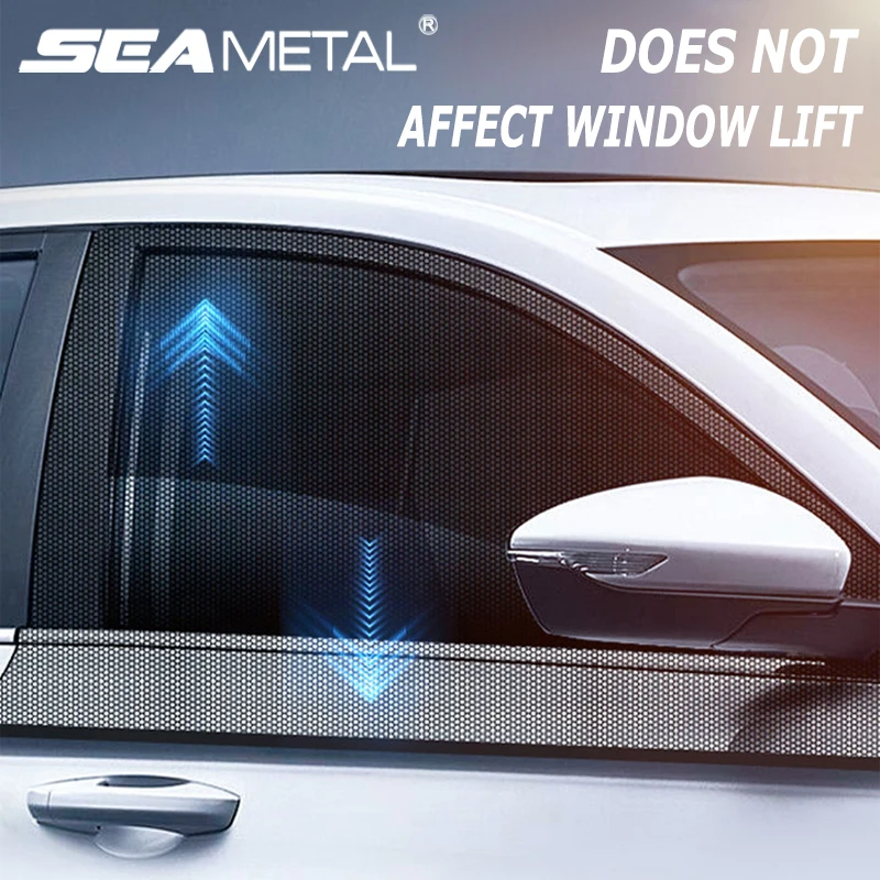 Metal Car Side Window Sun Hood Portable Detachable Replacement Automotive  Vehicle Curtain Part Accessories Front - AliExpress