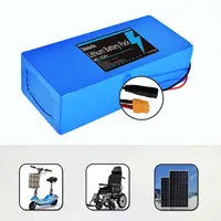 Batterie au lithium 48V 10000mAh 18650 adaptée aux trottinettes électriques et aux VTT équipés d'un pack de batteries BMS 13S5P 5
