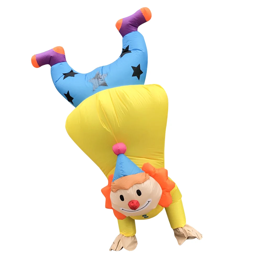 Cosplay Costume Adult Funny Inflatable Clown Ballet Costume Party Fancy Fat Dress Suits Carnival Halloween Easter