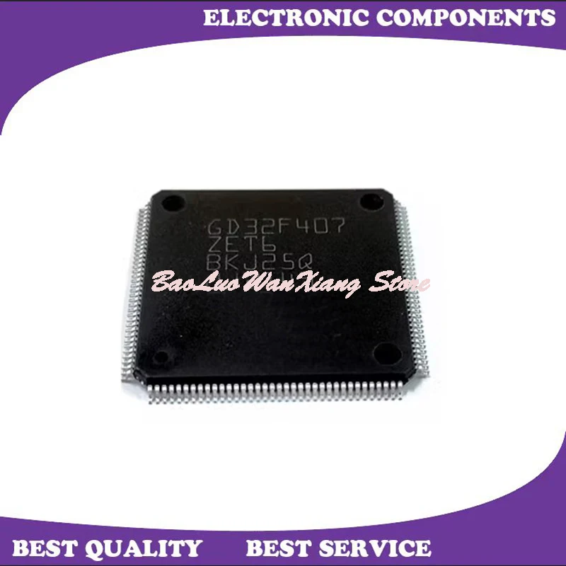 

1 шт./партия, новый и оригинальный телефон GD32F407ZET6 LQFP144