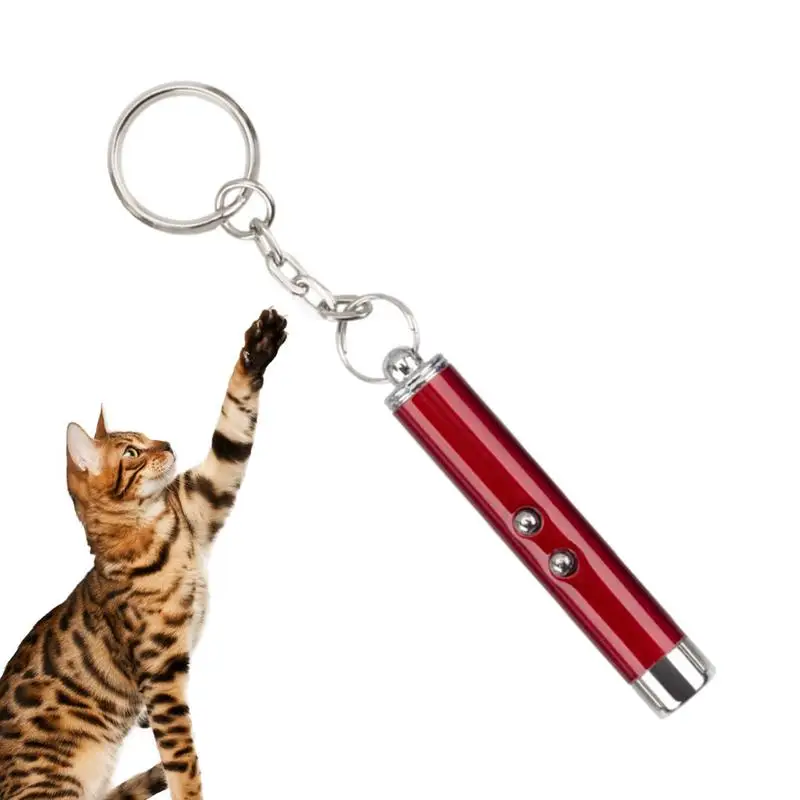 Cat Laser Pointer Toy Interactive Smart Teasing LED Light Pointer Laser Cat Toys For Indoor Cats Kittens Hunting Pet Toy Supply portable creative cat teasing laser red laser pointer flashlight led flashlight tool cat chase training toy laser pointer laser