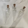 3PCS EMPTY Ampoule Vial Amphora Style Liquid Luck Glass Bottle Pendant  Witch & Wizard Prop Replica Collectible 1