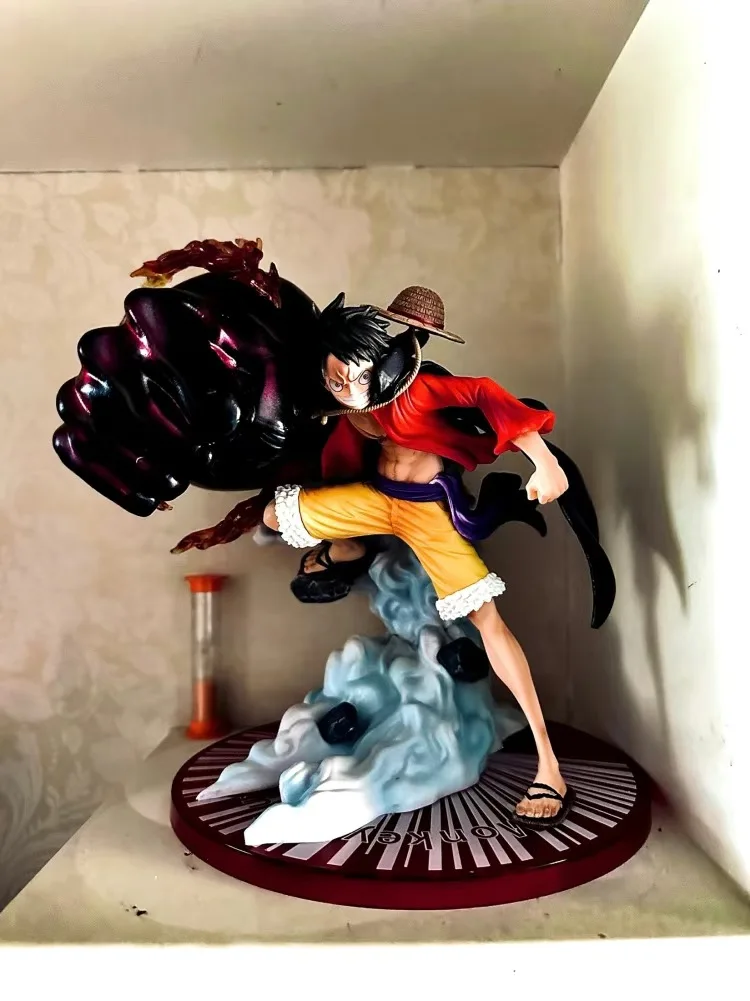 

25cm One Piece Monkey D Luffy Gear 3 Figure Pvc Anime Figures Statue Gk Figurine Collectible Ornament Model Decor Toy Kids Gift