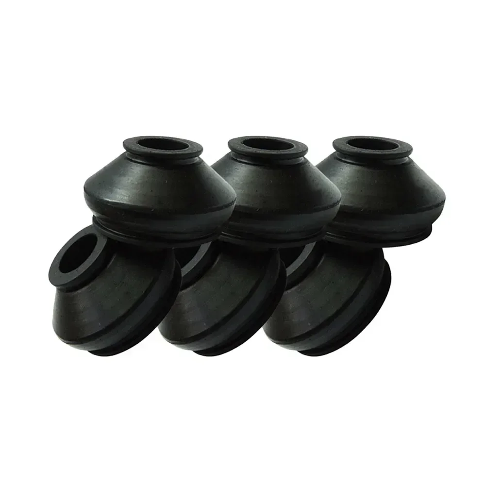 Car Suspension Parts 6pcs 13 23 30 Rubber Tie Rod End Ball Joint Dust Boots Cover Universal suspension and direction steering Accessorie
