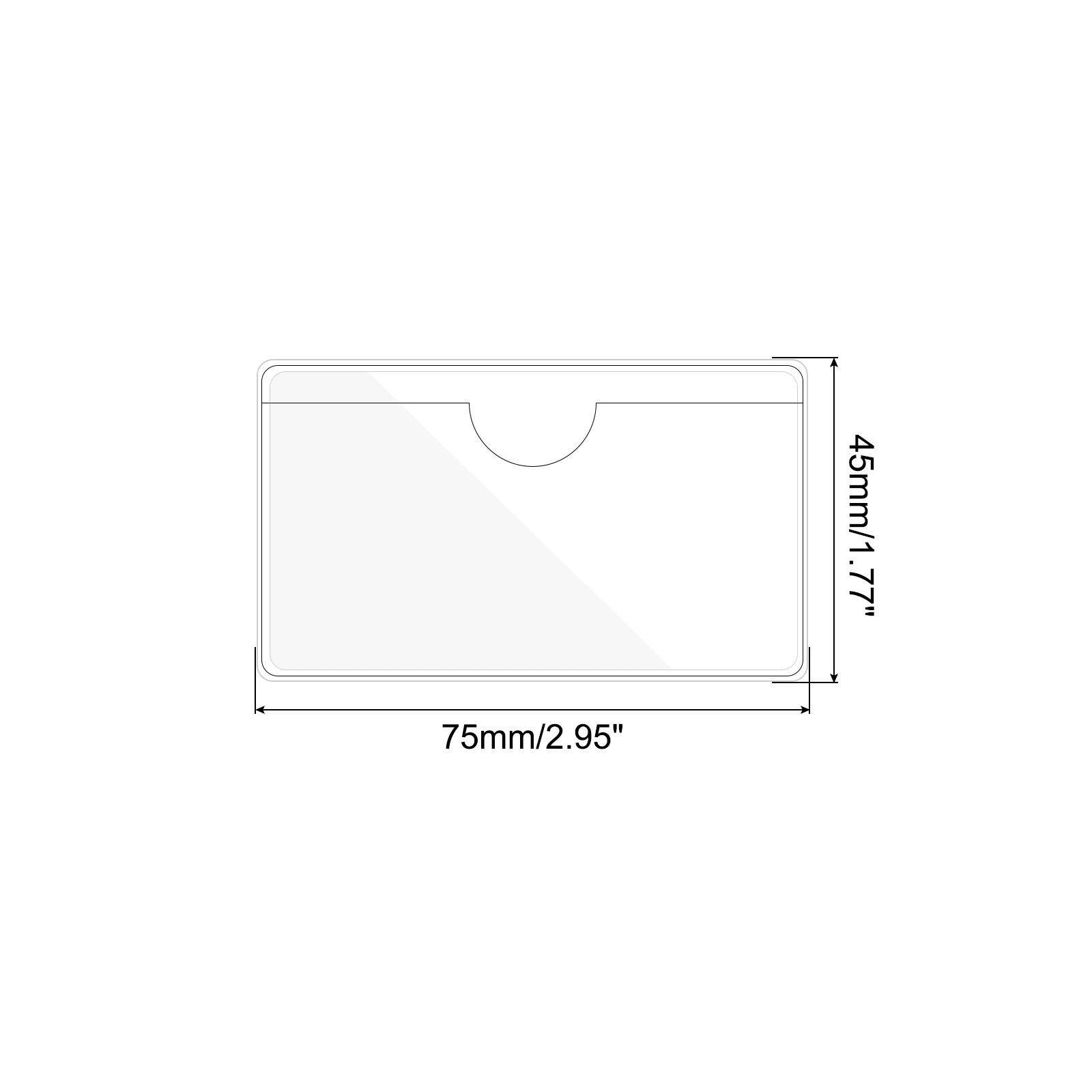 20Pcs Self-Adhesive Label Card Holder Index Card Pockets Holder Clear Plastic Card Holder Adhesive Label Holder with Top Open 2