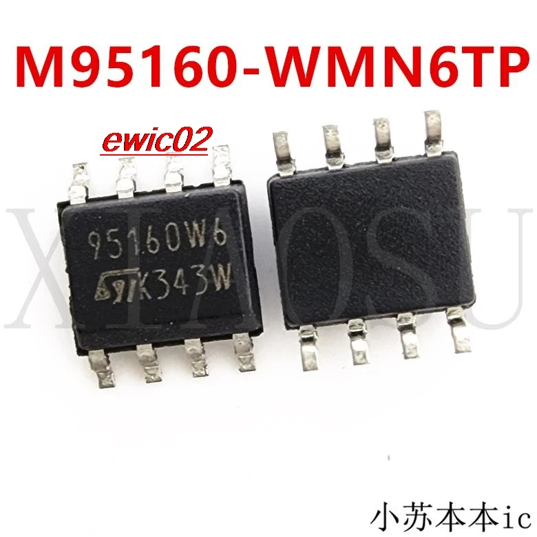 

5 шт. оригинальный stock M95160-WMN6TP 95160WP SOP8 IC