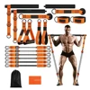 Multifunctional Pilates Bar with Resistance Bands Portable Yoga Pilates Stick Beginner Workout Equipment Yoga Set for Full Body