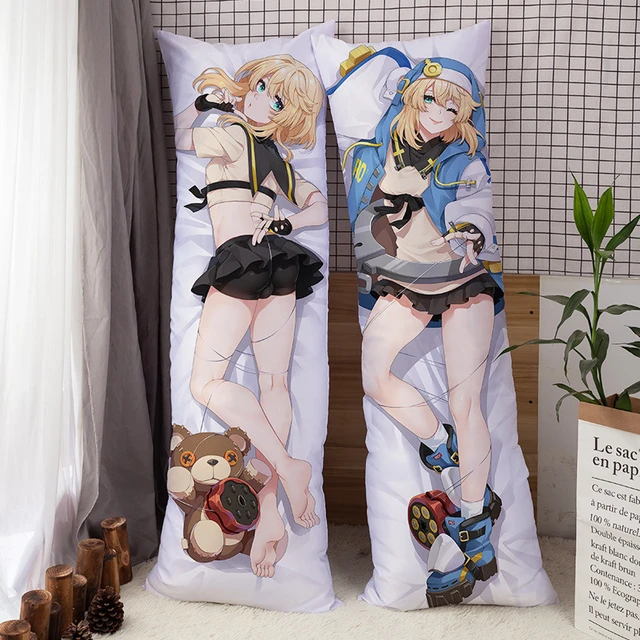 Dakimakura Anime Guilty Gear Bridget Body Pillow Case Bedding