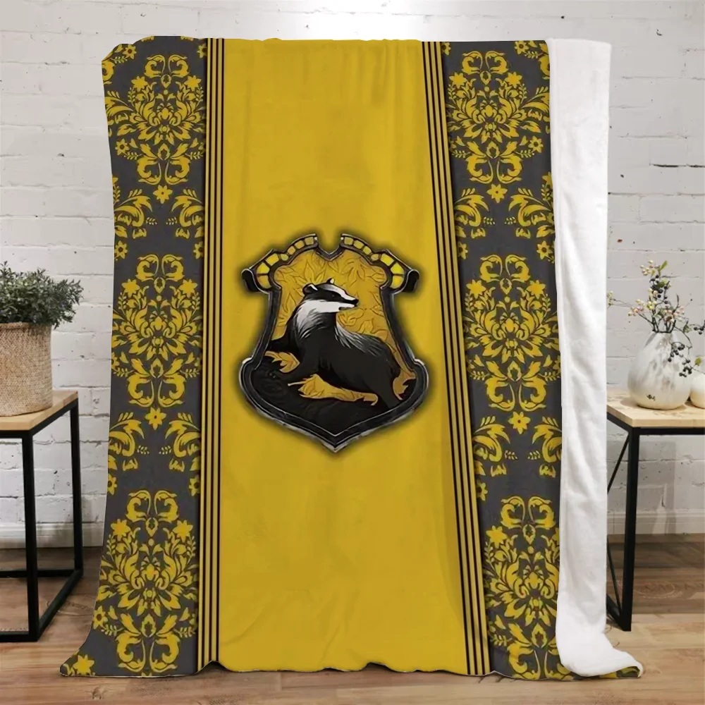 Hogwartes Decorative Blankets for Sofa Cover Blanket Beach Towel Picnic Throw Blanket Luxury Microfiber Bedding Knitted Plaid 2