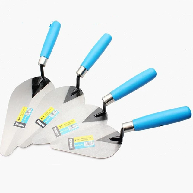 Stainless Steel Trowel Wall Plastering Tools for Bricklayer Plastering  Cement - AliExpress