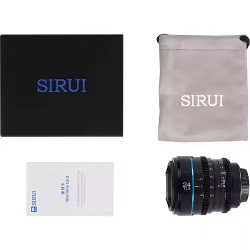 Sirui Night Walker Lens 24mm / 35mm / 55mm T1.2 S35 Series Cine