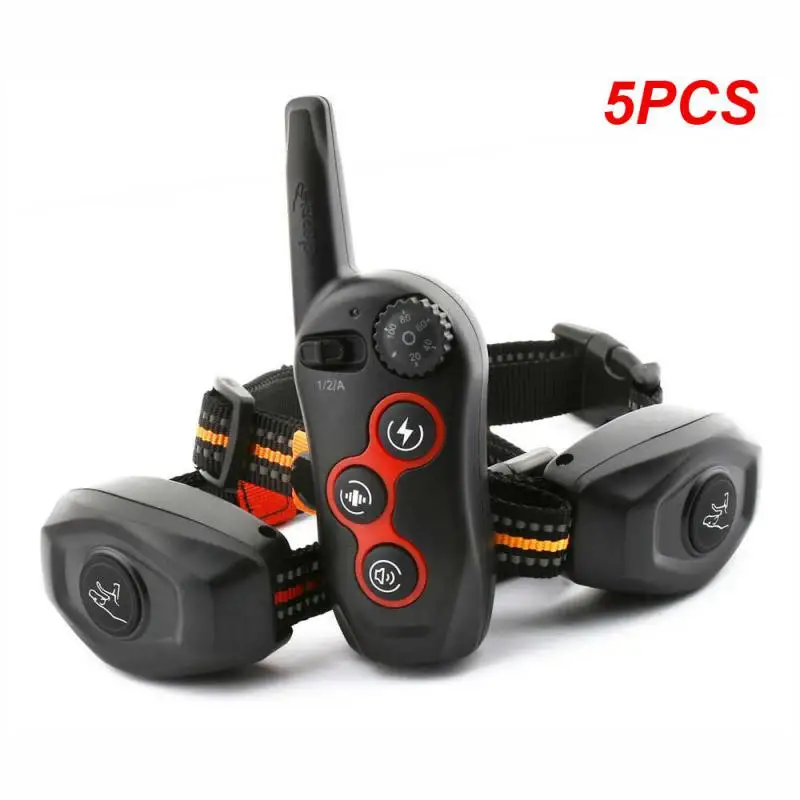 

5PCS in 1 Dog Training Collar & Anti Bark Collar 400M Rechargeable Dog Electric Collar Waterproof Remote Dog Pet Product