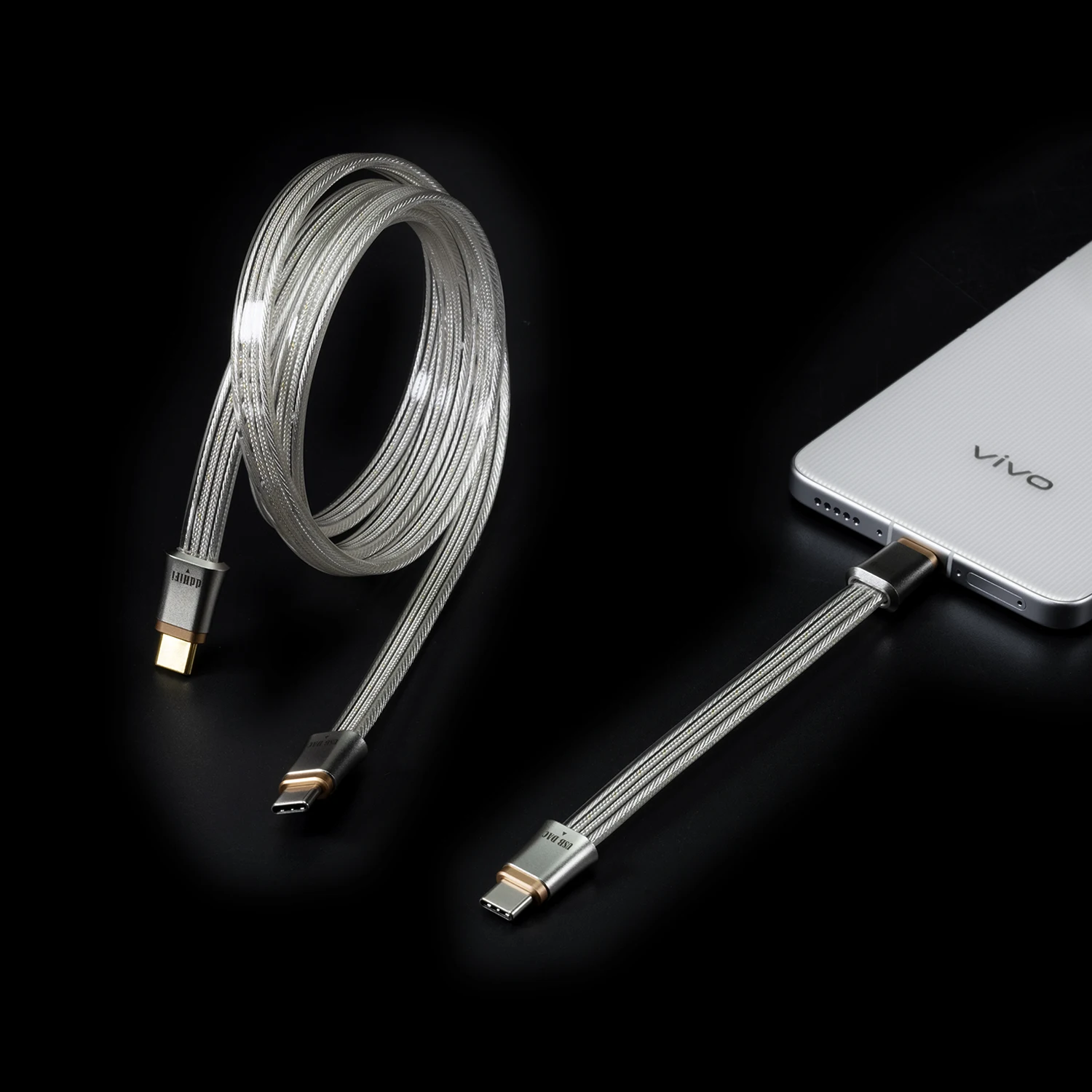 DD ddHiFi TC19CC (Comet) フラッグシップ ピュアシルバー DD ddHiFi TC19CC (Comet) Flagship Pure Silver USB-C to USB-C