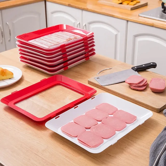 Boîte de Conservation des citrouille Sous Vide, pour Fruits de Mer, Bœuf,  Jambon, Réfrigérateur, Outils de