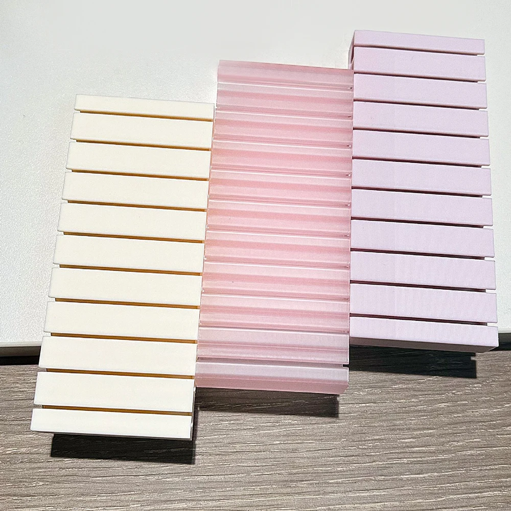 네일 트랜스퍼 페이퍼 3D 프린팅 네일 포일 정리함 10칸 포일 스티커 보관함 다채로운 디스플레이 스탠드 가정용/살롱용