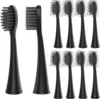 10pcs Replacement Toothbrush Heads Compatible with Burst Adult Electric Toothbrush for Seago S9 S1 S6 S8 S21 S26 S28 SG540 SG860 1